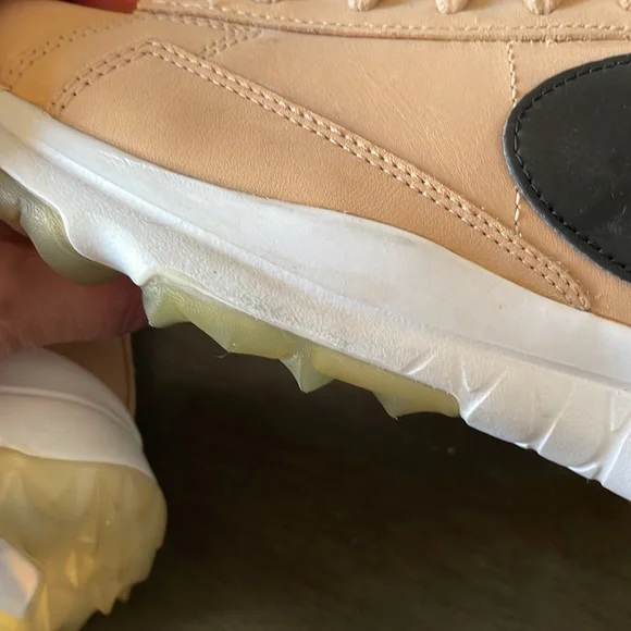 Nike Tan/Cream Golf Club Collection High Top Sneakers Sz 6.5 - Picture 6 of 6